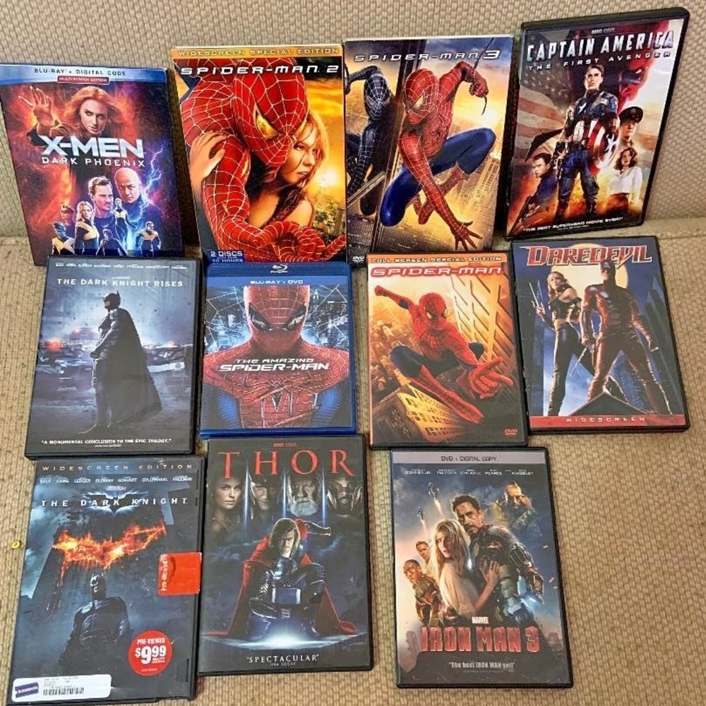 Marvel and DC Superhero Movie Collection - (11)